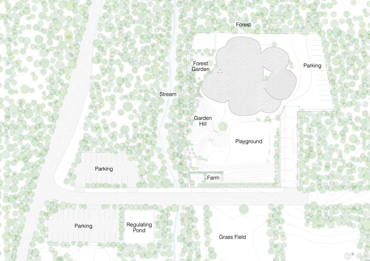 BIM建筑|儿童的森林托儿所 / 山下贵成建筑设计