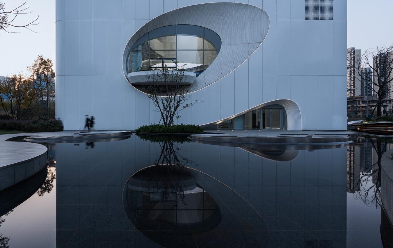 BIM建筑|成都天投国际社区当代艺术中心 / 上海境澜建筑设计有限公司