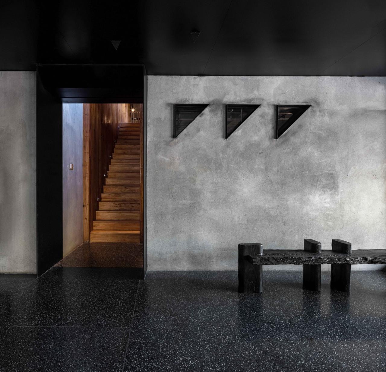 BIM建筑|虚怀若谷，犹如半仓：半仓，上海 / 本哲建筑