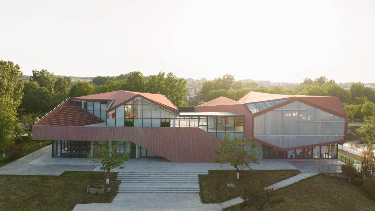 BIM建筑|雕琢乡村璞玉，静待尘尽光生：乡村振兴示范区项目展示中心 / 邹迎晞-袈蓝建筑