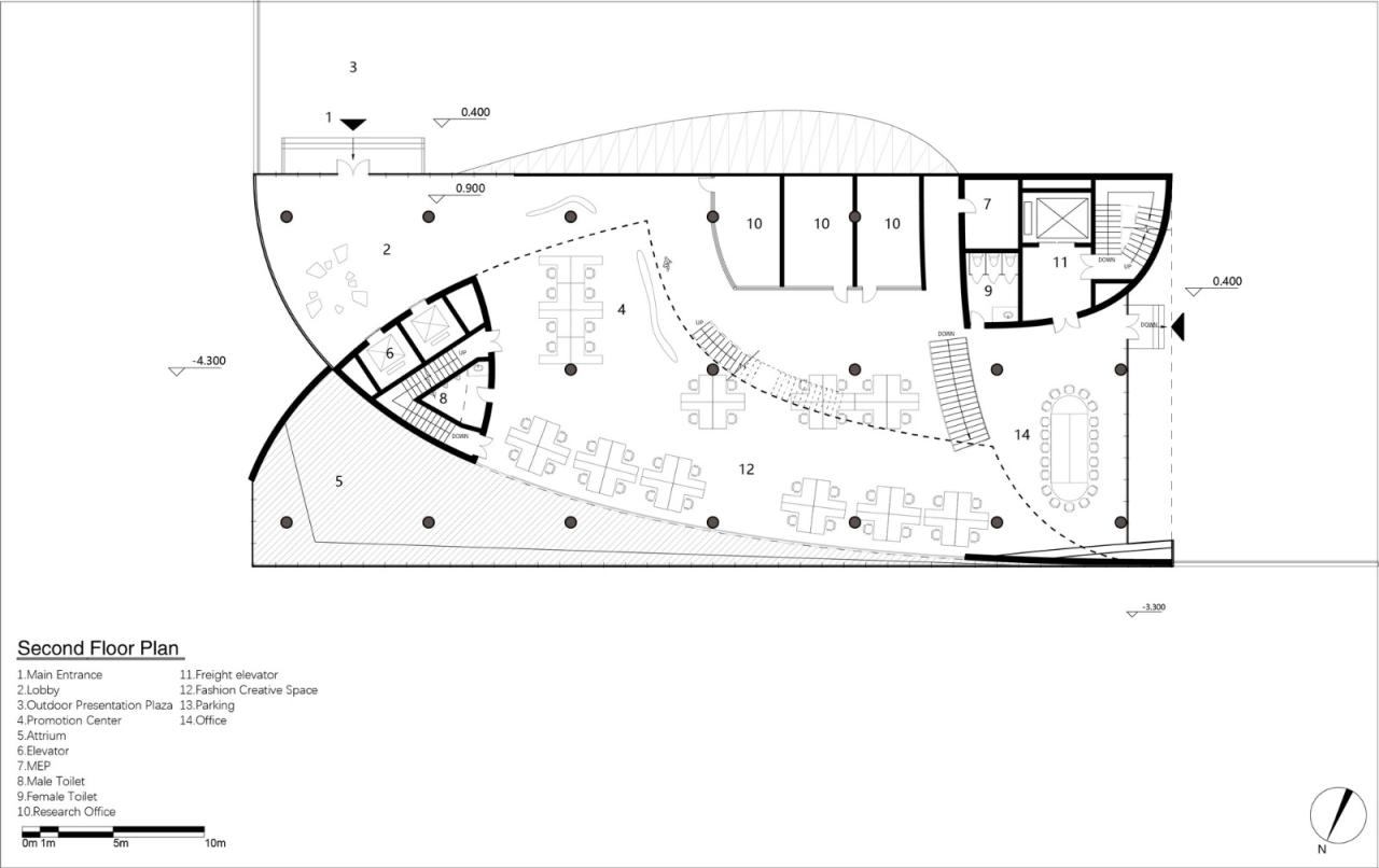BIM建筑|OMC时尚发布中心 / 时境建筑