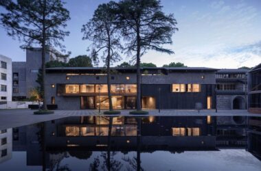 BIM建筑|虚怀若谷，犹如半仓：半仓，上海 / 本哲建筑-BIM建筑网