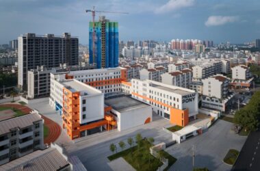 BIM建筑|县城里的新学校：送你一匹小马 / 上海立木建筑规划-BIM建筑网