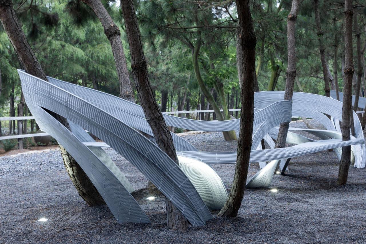 BIM建筑|苏子美人靠 / 孔祥伟工作室