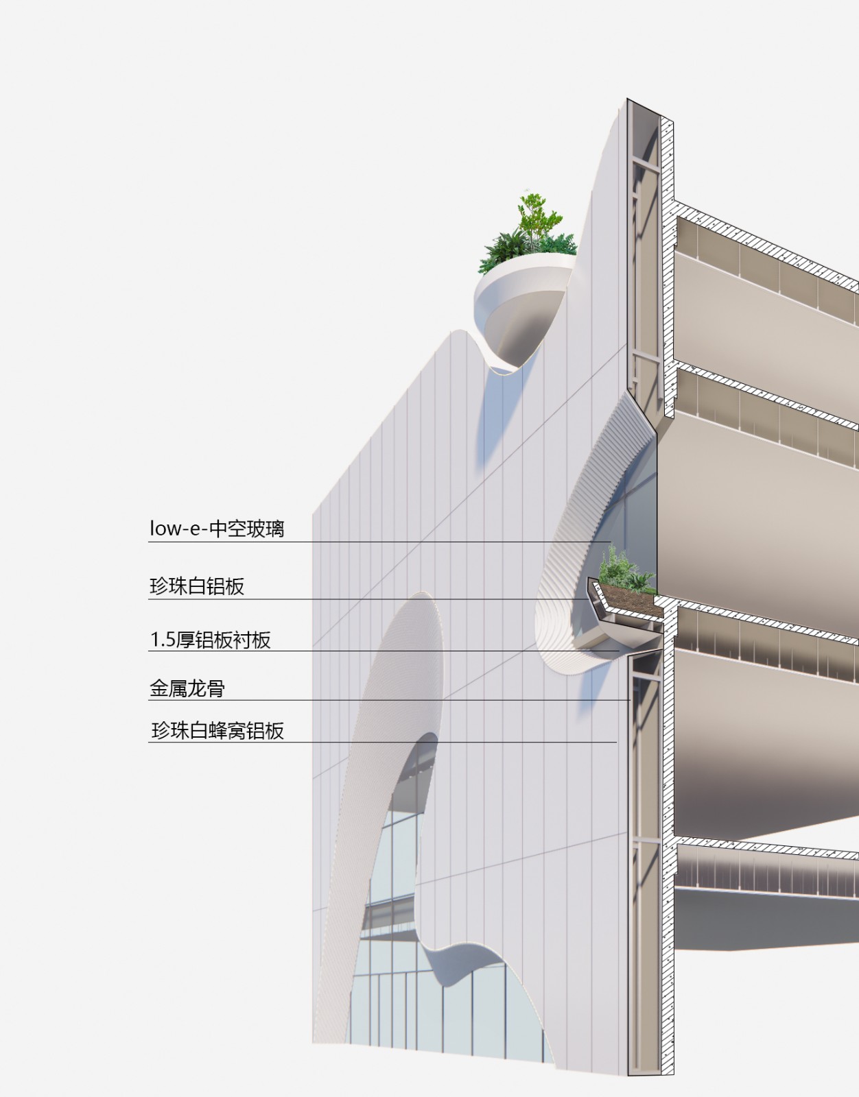 BIM建筑|成都天投国际社区当代艺术中心 / 上海境澜建筑设计有限公司