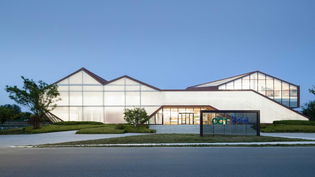 BIM建筑|雕琢乡村璞玉，静待尘尽光生：乡村振兴示范区项目展示中心 / 邹迎晞-袈蓝建筑