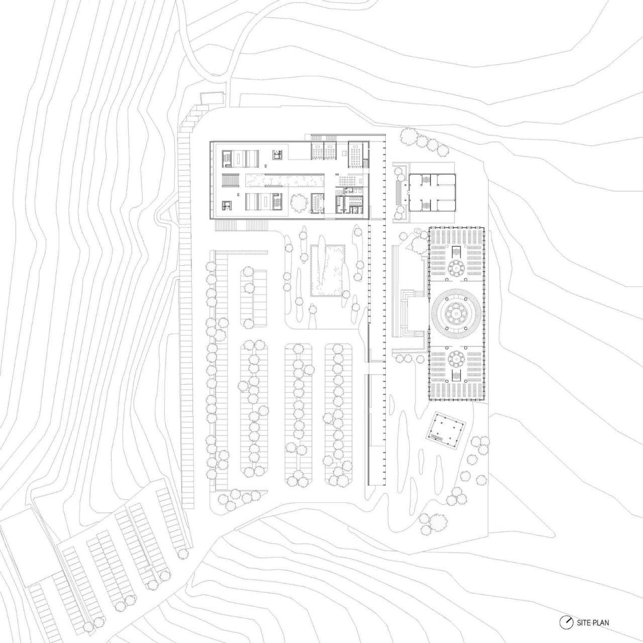 BIM建筑|山中骨灰安置所 / Behet Bondzio Lin Architekten