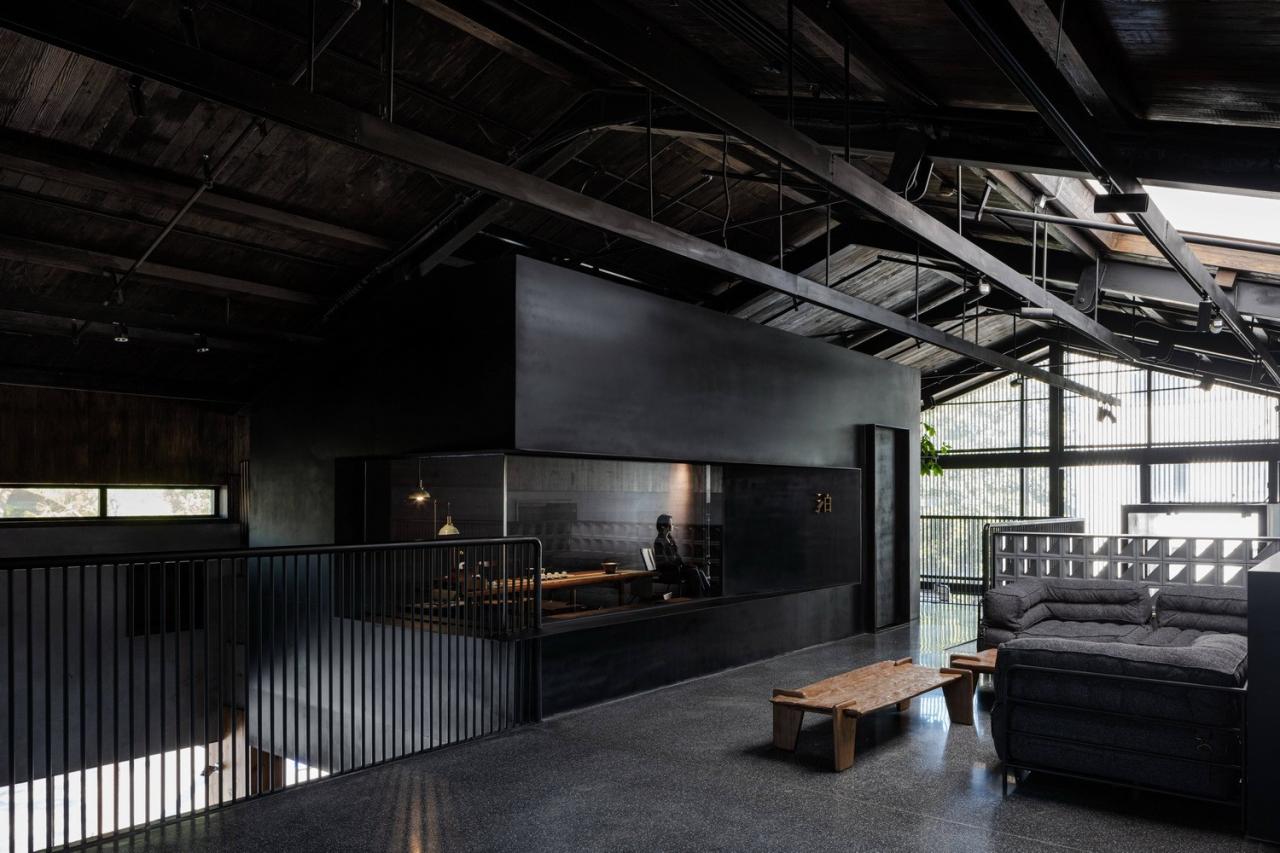 BIM建筑|虚怀若谷，犹如半仓：半仓，上海 / 本哲建筑