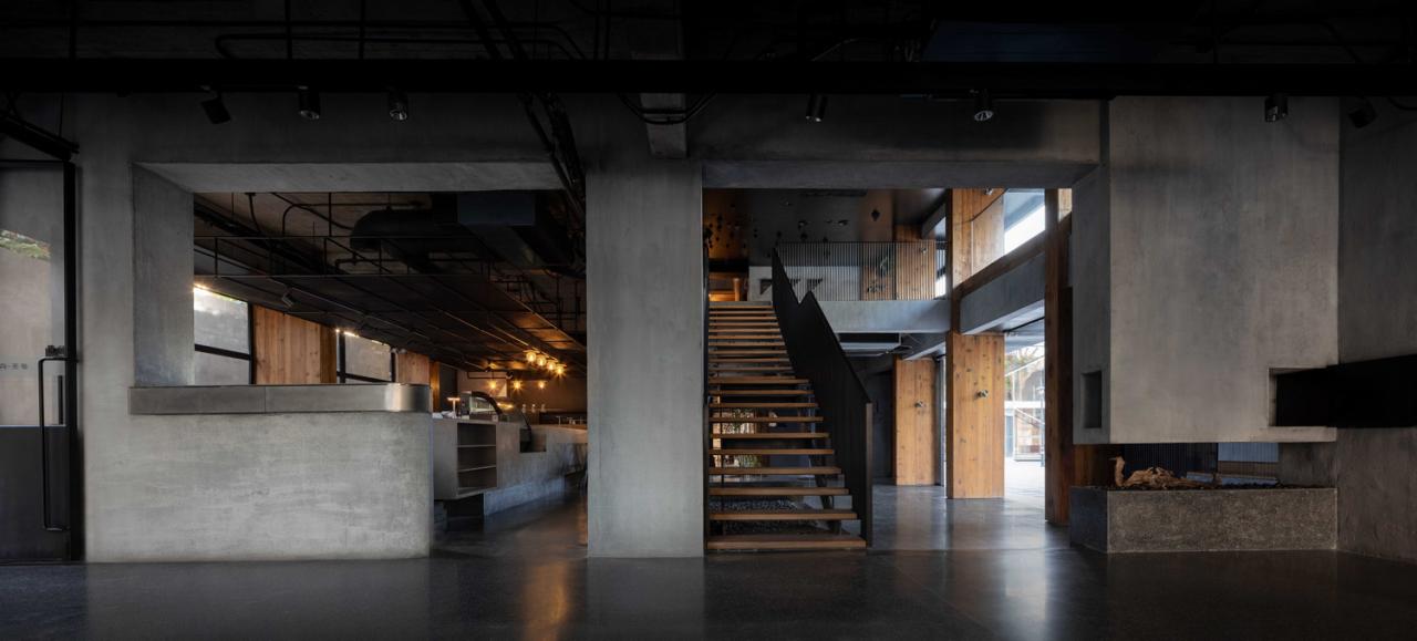 BIM建筑|虚怀若谷，犹如半仓：半仓，上海 / 本哲建筑