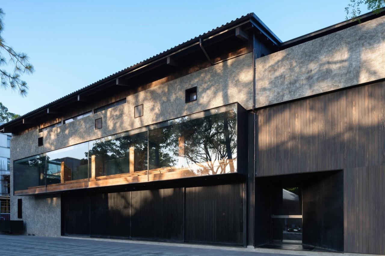 BIM建筑|虚怀若谷，犹如半仓：半仓，上海 / 本哲建筑