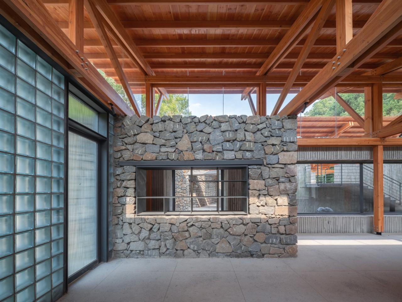 BIM建筑|留坝瓦窑沟多功能服务中心 / 尌林建筑设计事务所