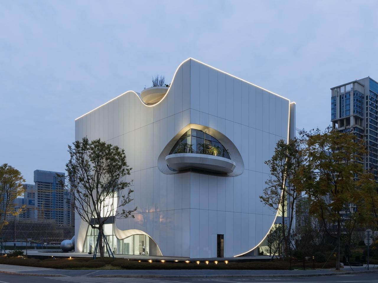 BIM建筑|成都天投国际社区当代艺术中心 / 上海境澜建筑设计有限公司