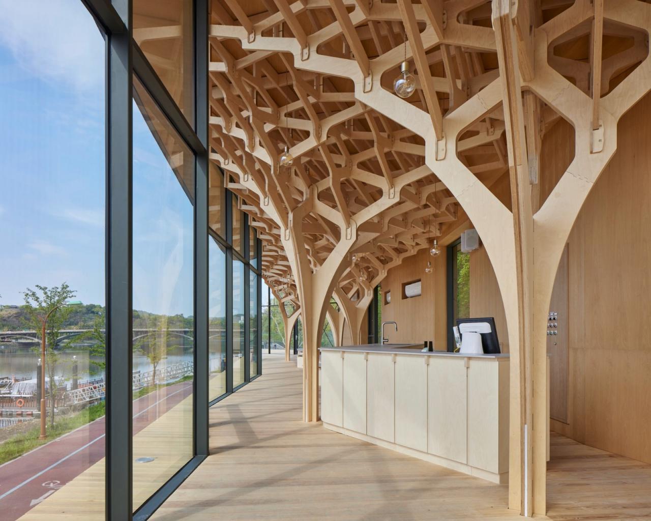 BIM建筑|浮光亭 / JK-AR