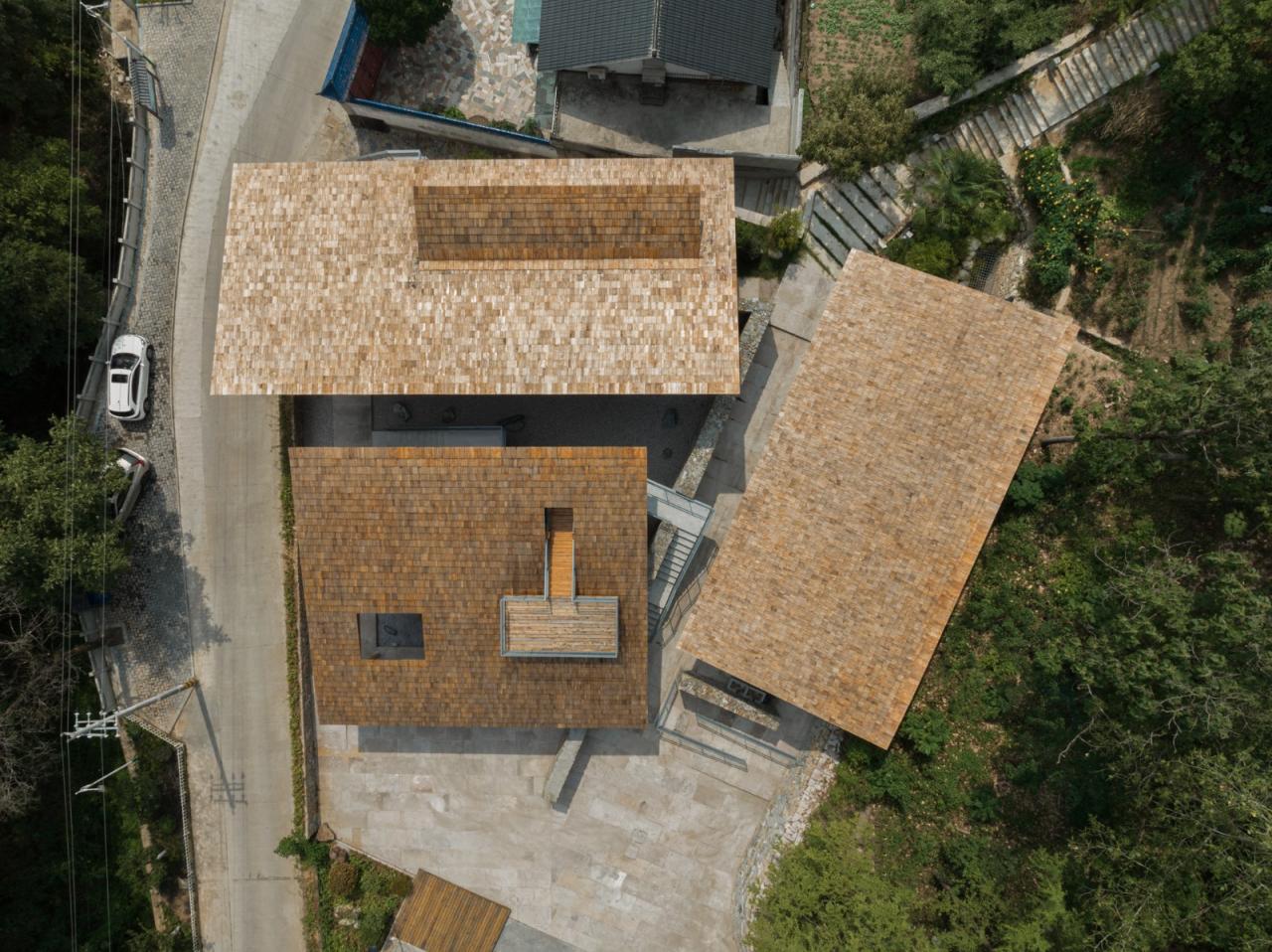 BIM建筑|留坝瓦窑沟多功能服务中心 / 尌林建筑设计事务所