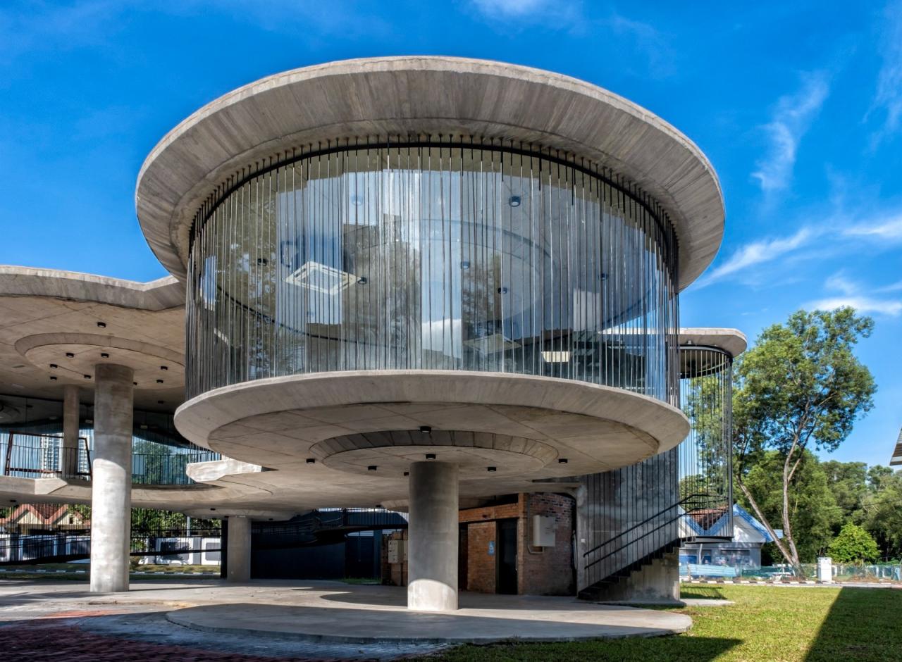 BIM建筑|T 型悬挂，PJKita 社区中心 / DTLM Design Group