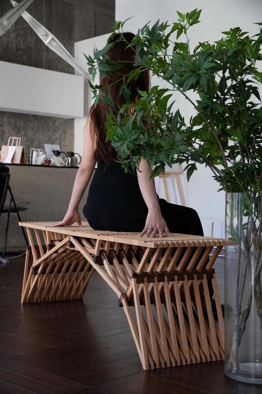 BIM建筑|编木拱凳 / 卜一工坊（杭州）文化创意有限公司