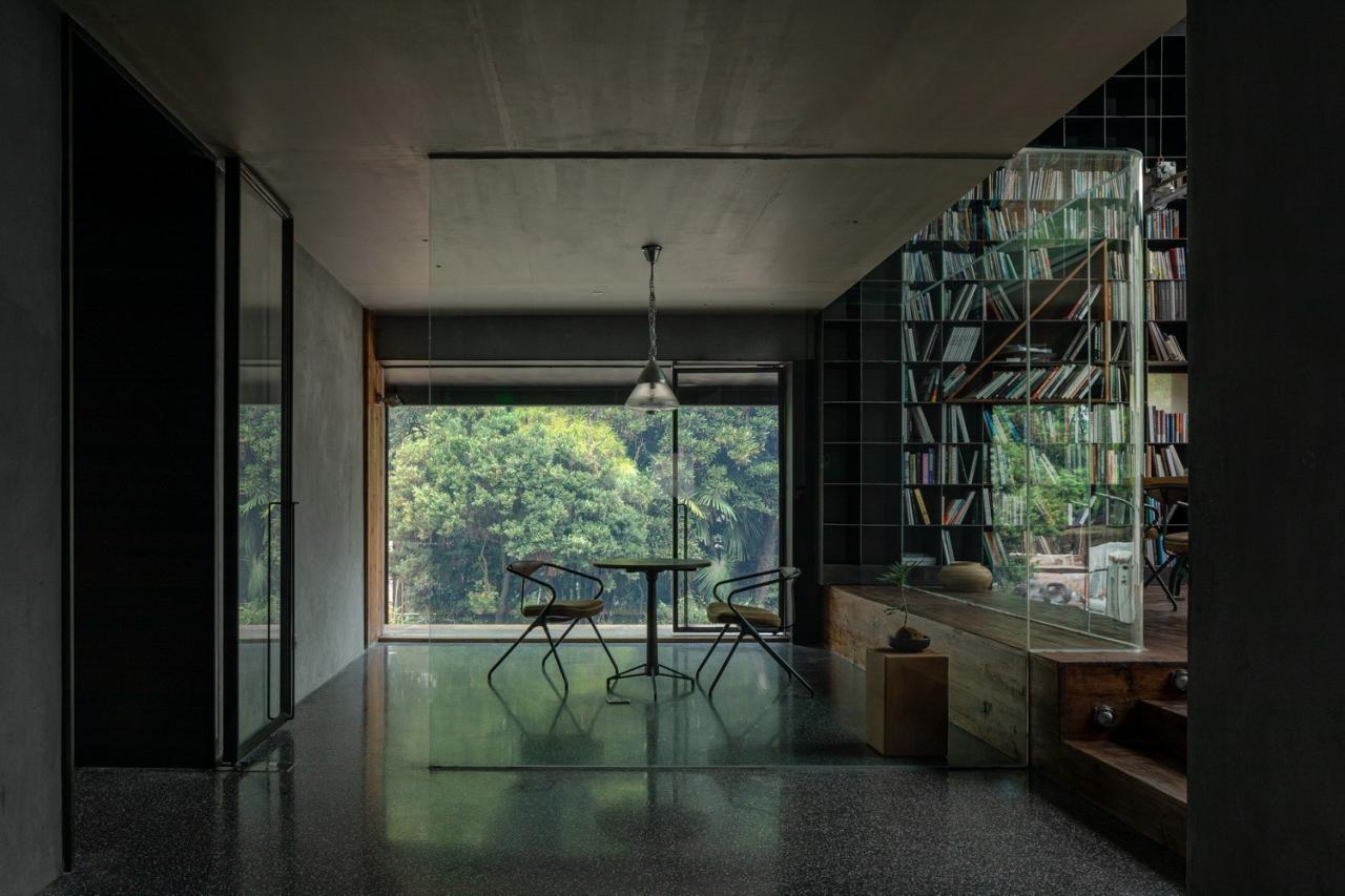 BIM建筑|虚怀若谷，犹如半仓：半仓，上海 / 本哲建筑