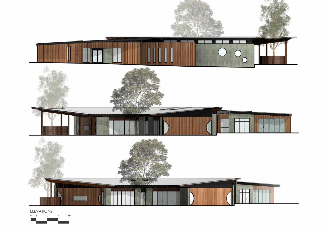 BIM建筑|抱树而建，Wellington 亲子中心 / AOA Christopher Peck