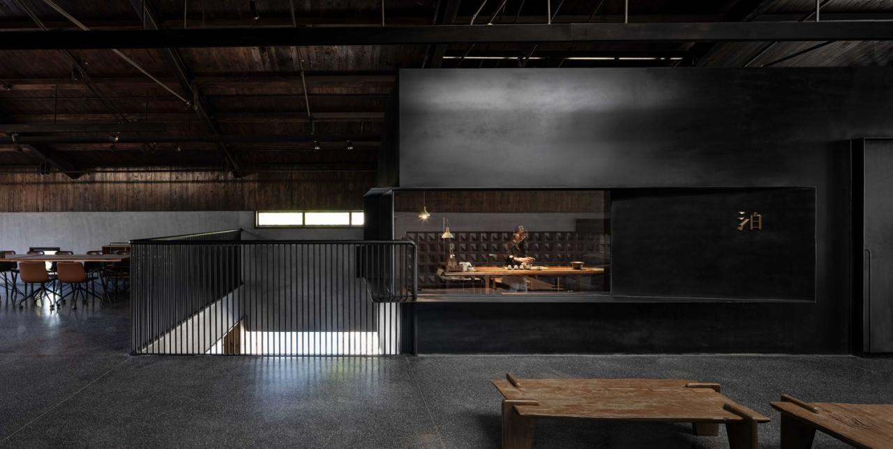 BIM建筑|虚怀若谷，犹如半仓：半仓，上海 / 本哲建筑