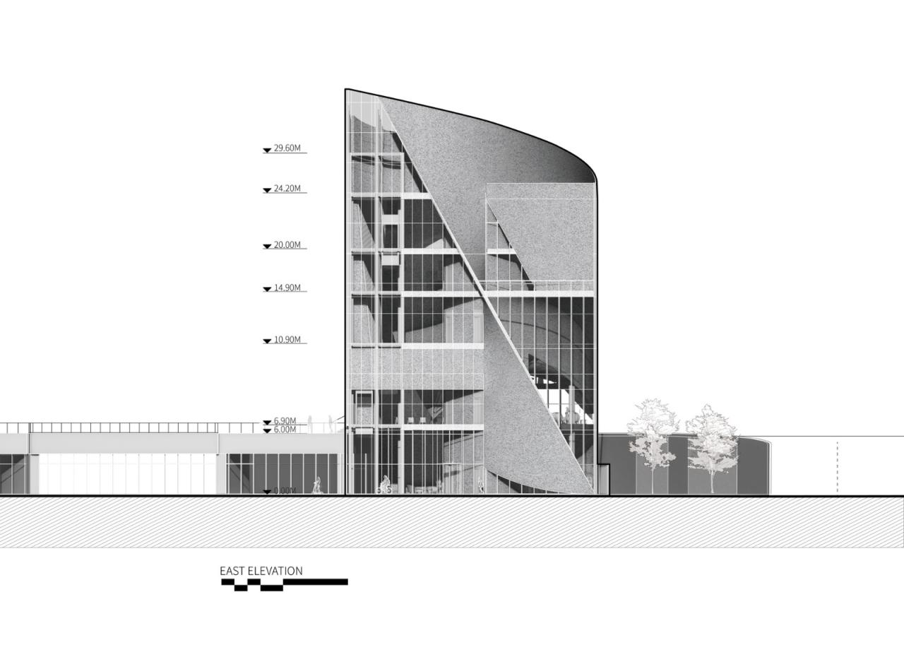 BIM建筑|OMC时尚发布中心 / 时境建筑