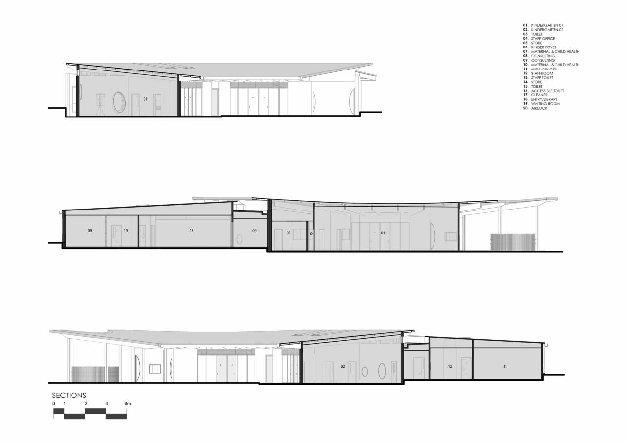 BIM建筑|抱树而建，Wellington 亲子中心 / AOA Christopher Peck