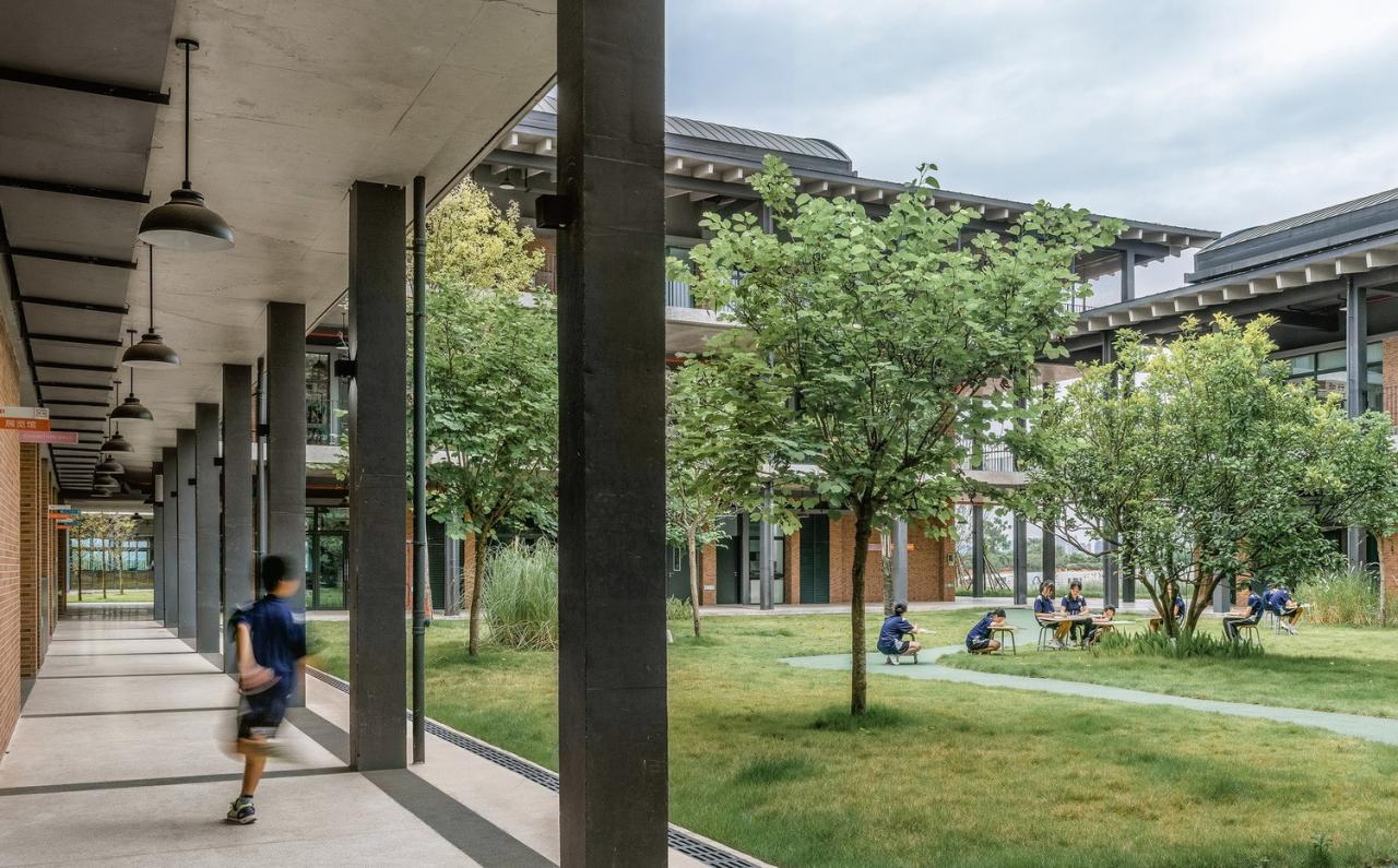 BIM建筑|乐知学校 / 大料建筑