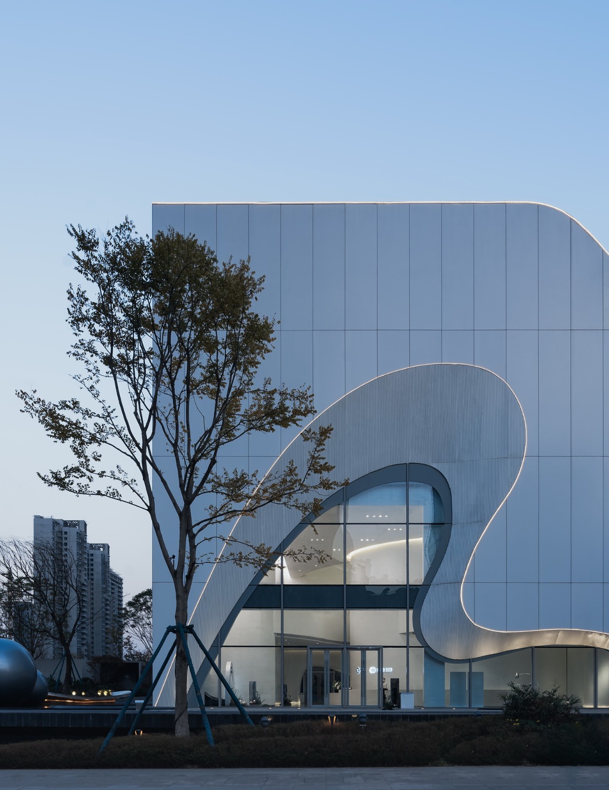 BIM建筑|成都天投国际社区当代艺术中心 / 上海境澜建筑设计有限公司