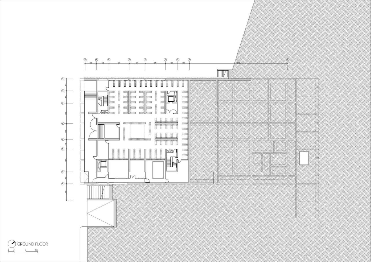 BIM建筑|山中骨灰安置所 / Behet Bondzio Lin Architekten