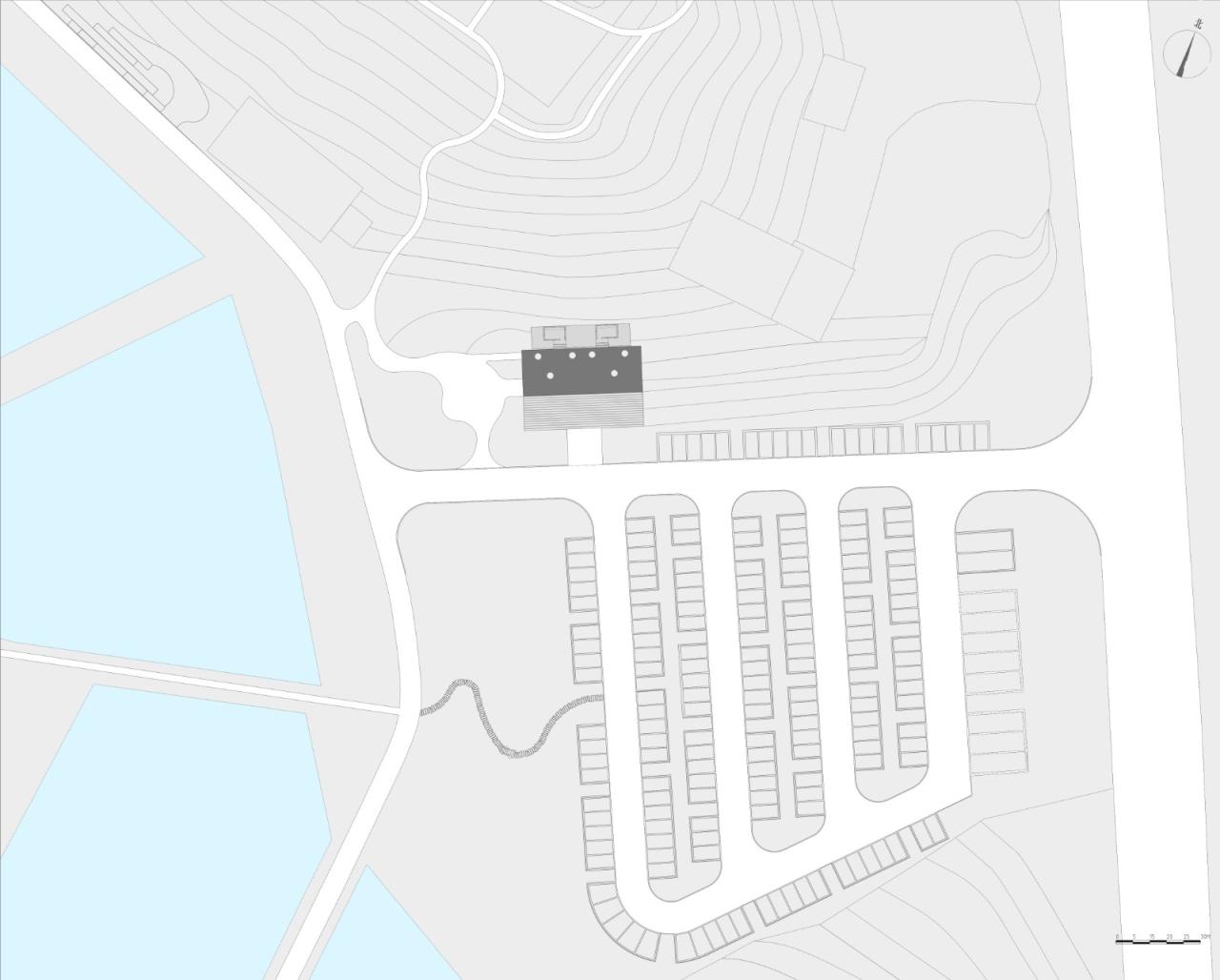 BIM建筑|竹影摇曳的无性别公共卫生间：安石卷厕 / 在行建筑