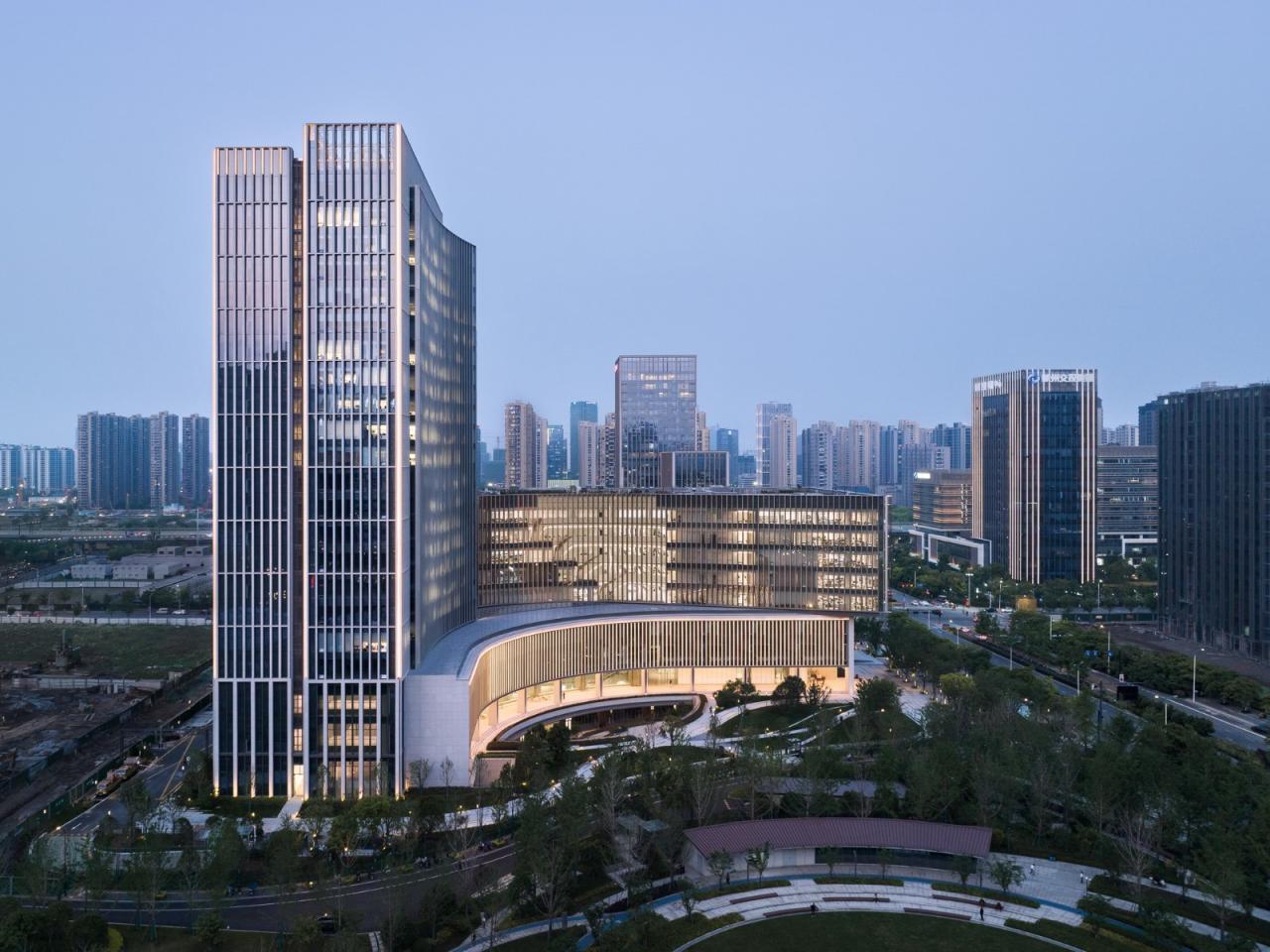 BIM建筑|宇视科技总部：赋能创新的微缩城市 / goa作品