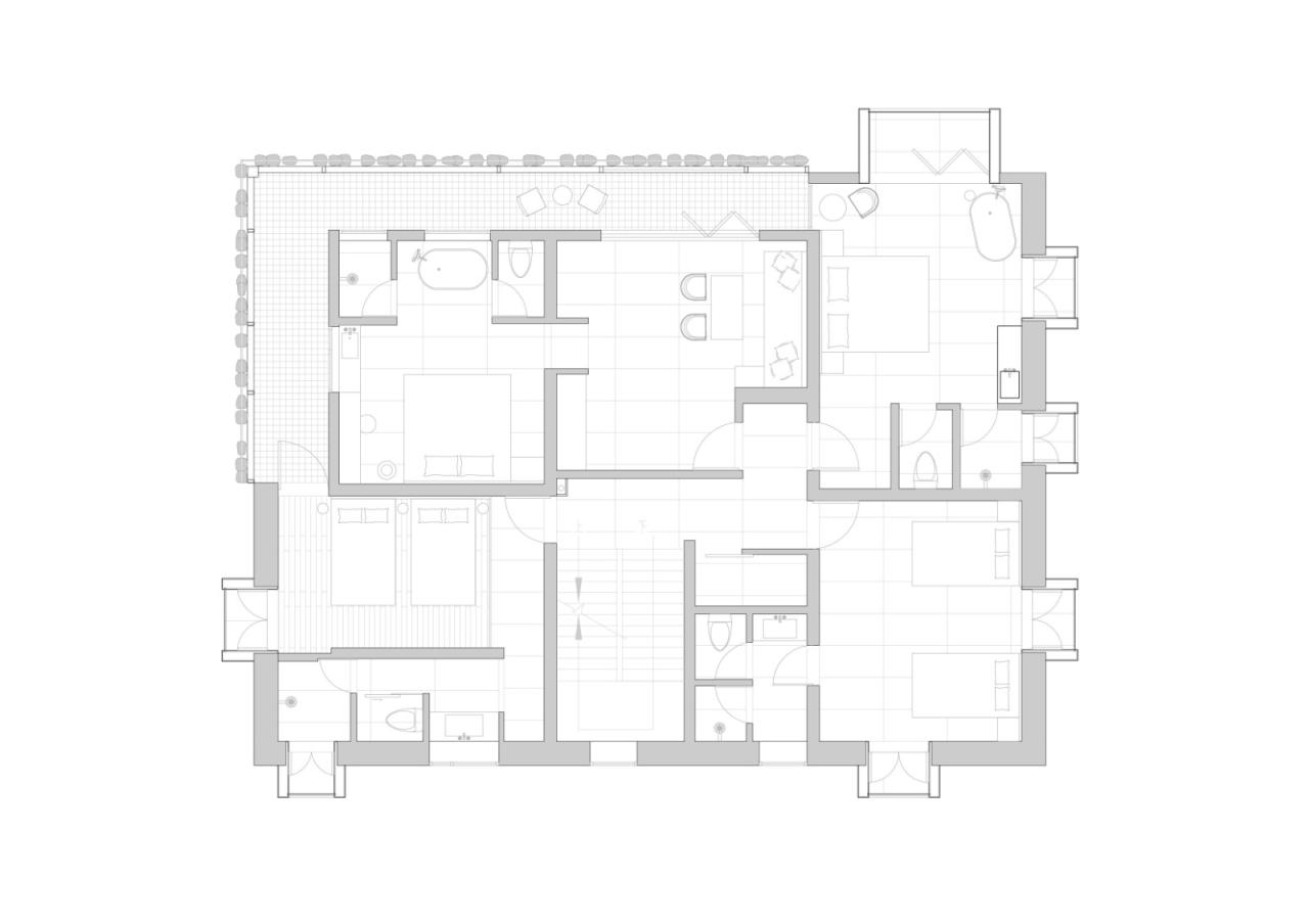 BIM建筑|平潭石间民宿 / 元秀万新作