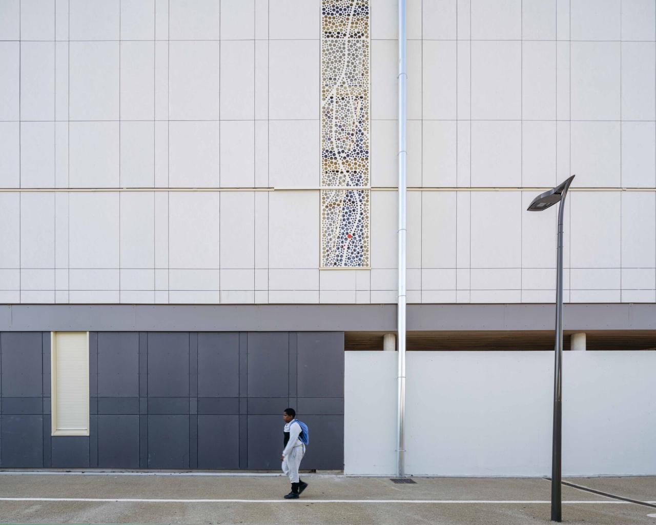 BIM建筑|瓦伦顿 Samuel-Paty 中学 / Archipente