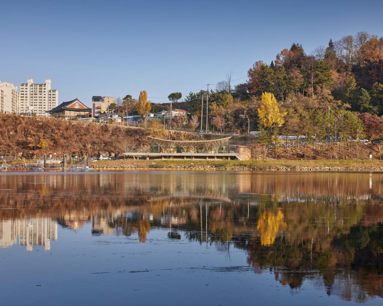 BIM建筑|浮光亭 / JK-AR