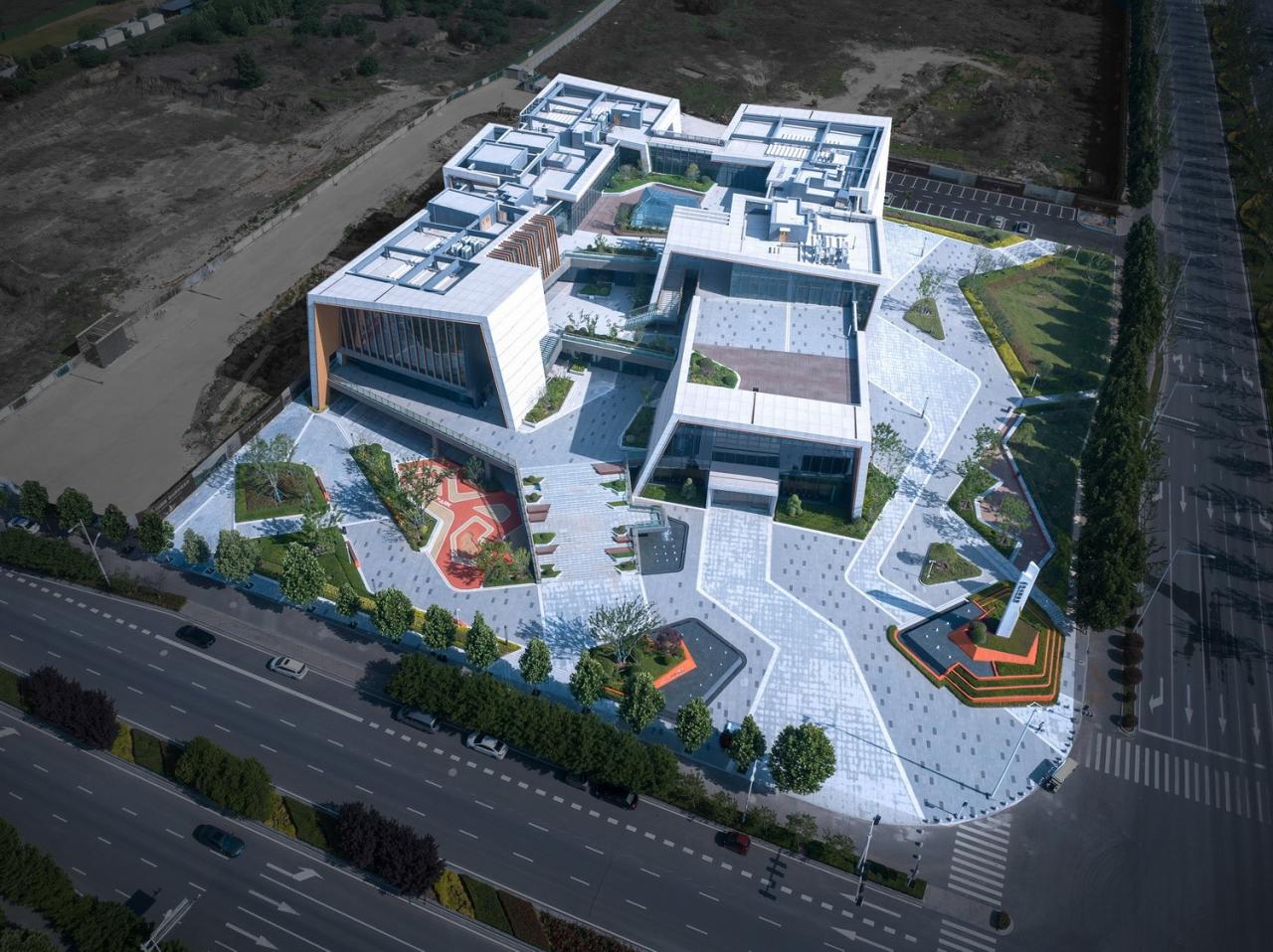 BIM建筑|山之谷：郑州·深业健康城 / 柏涛建筑