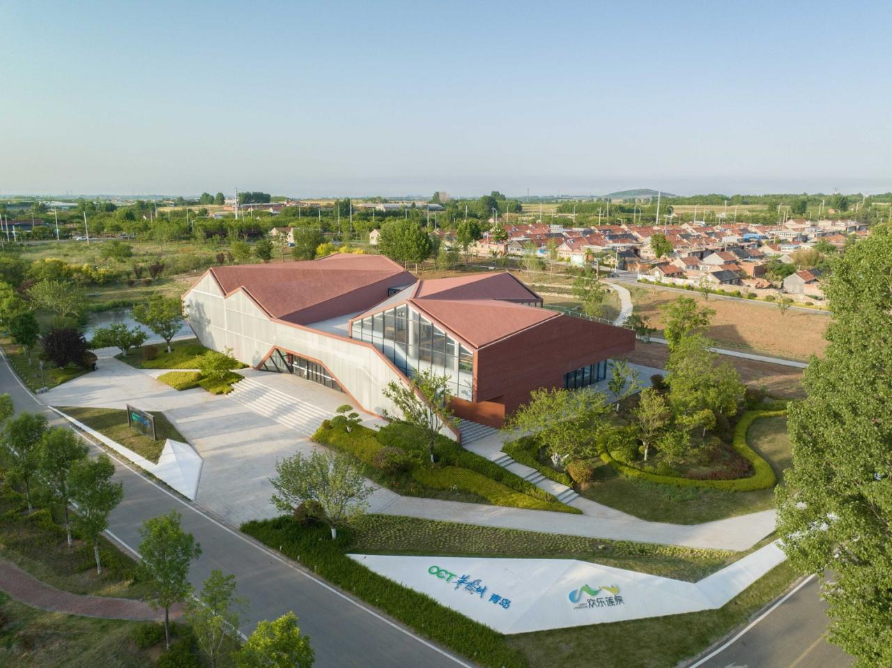 BIM建筑|雕琢乡村璞玉，静待尘尽光生：乡村振兴示范区项目展示中心 / 邹迎晞-袈蓝建筑