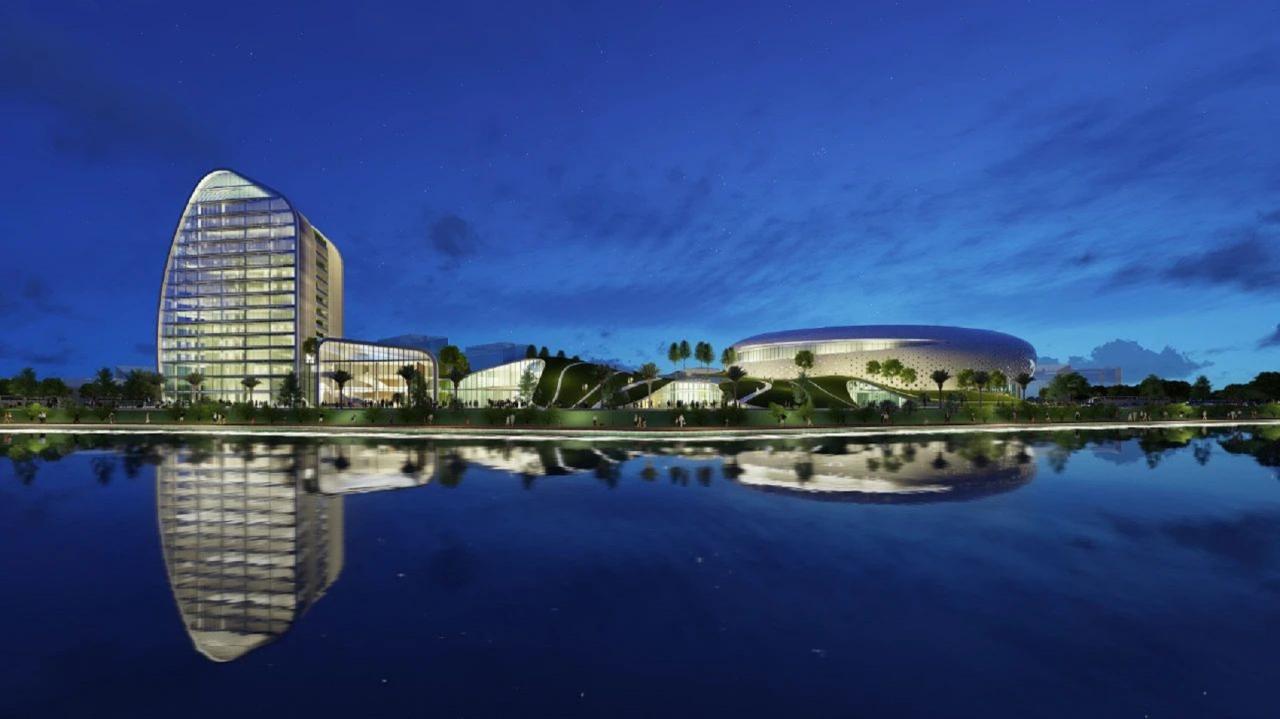 BIM建筑|广东梅州丰顺文体中心 / 深圳迈思建筑设计有限公司