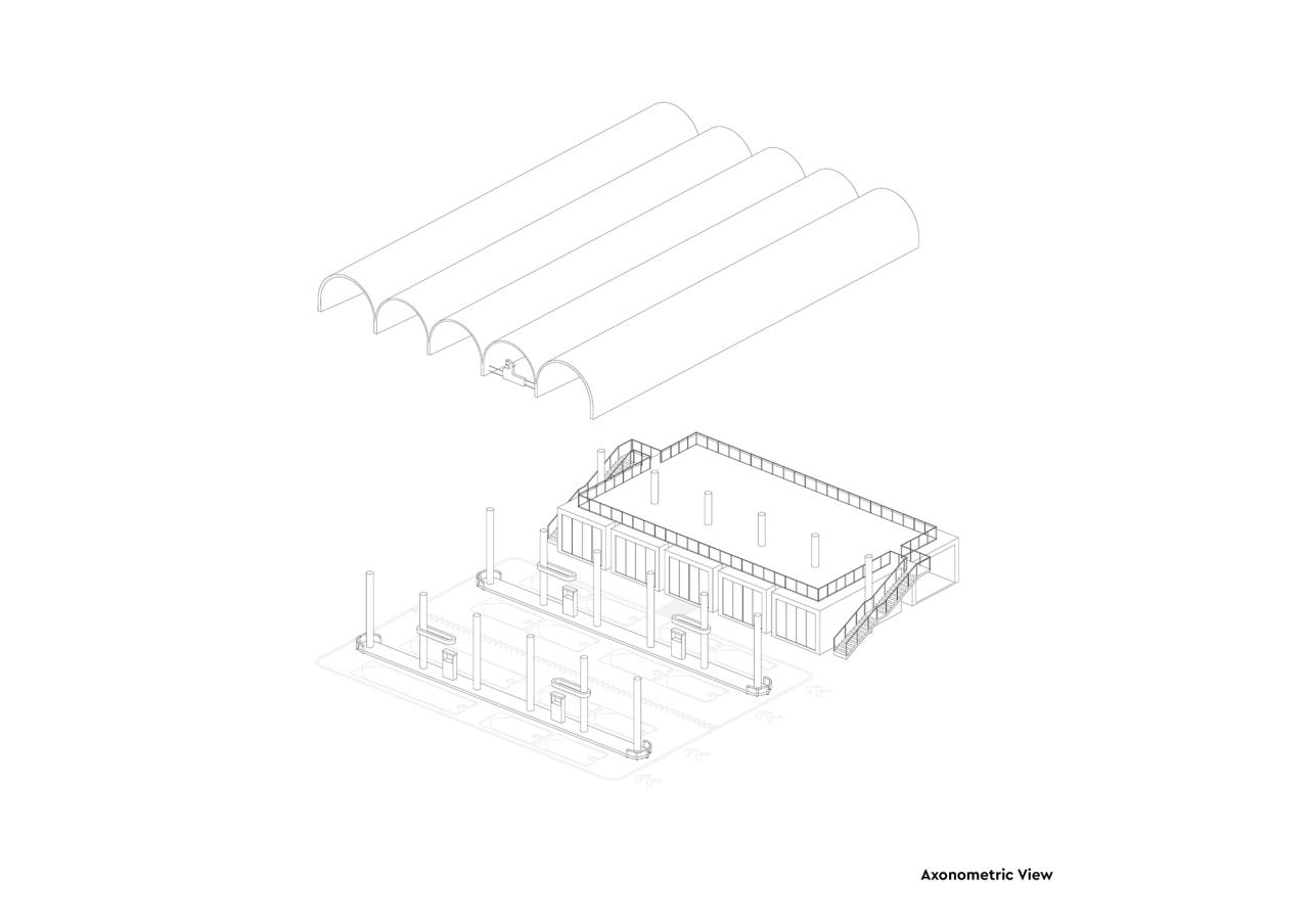 BIM建筑|哈鹿加油站 / SITUATE上下四方建筑事务所