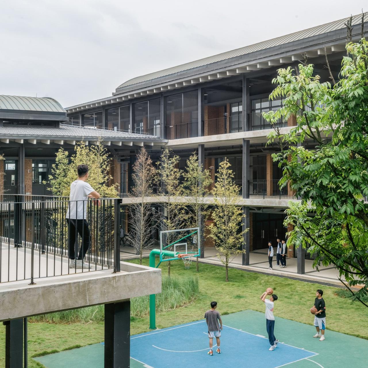 BIM建筑|乐知学校 / 大料建筑