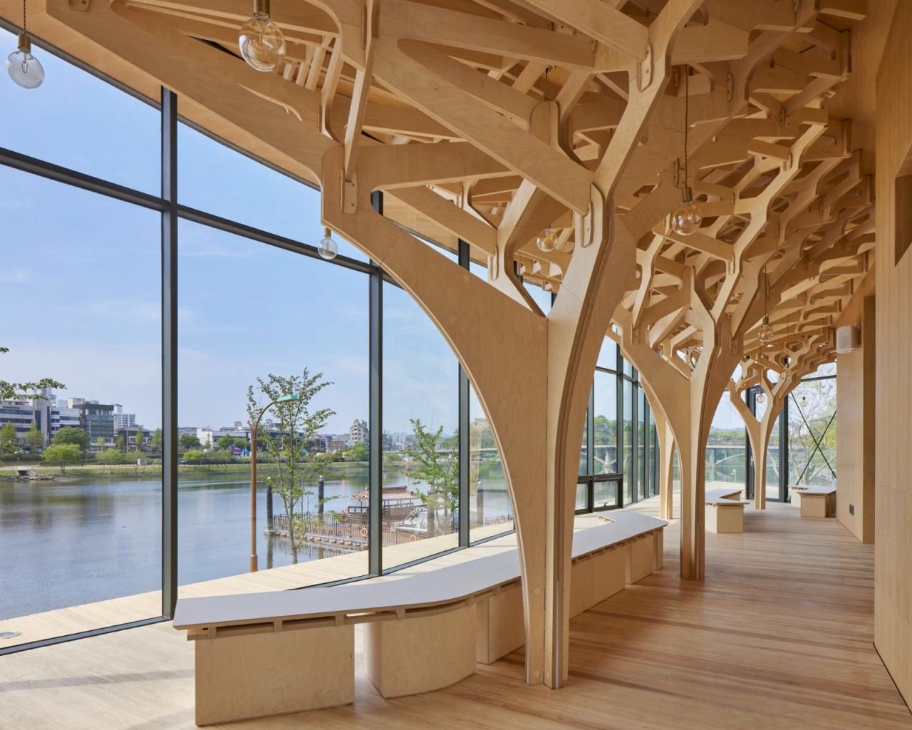 BIM建筑|浮光亭 / JK-AR