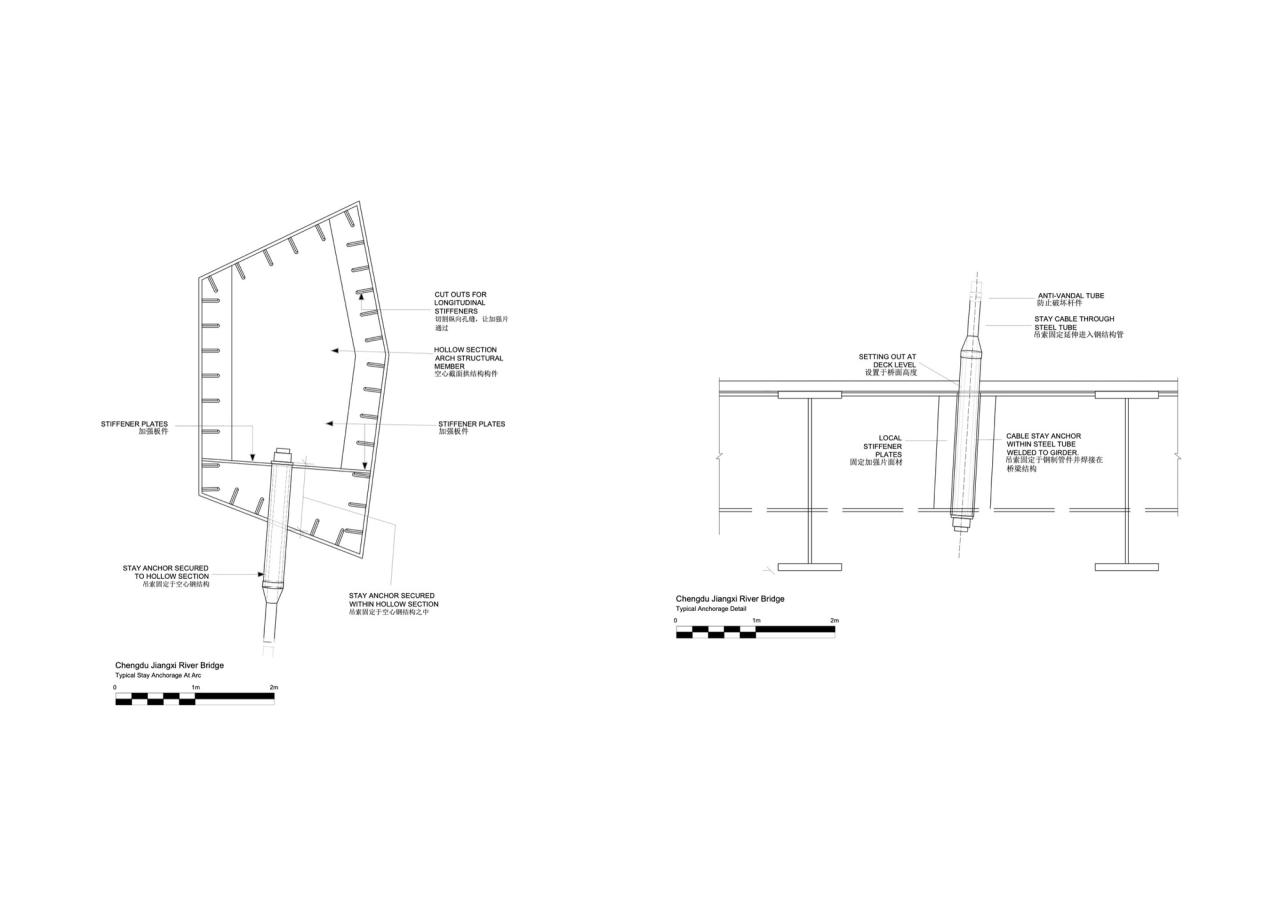 BIM建筑|绛溪河桥 / 扎哈哈迪德建筑事务所