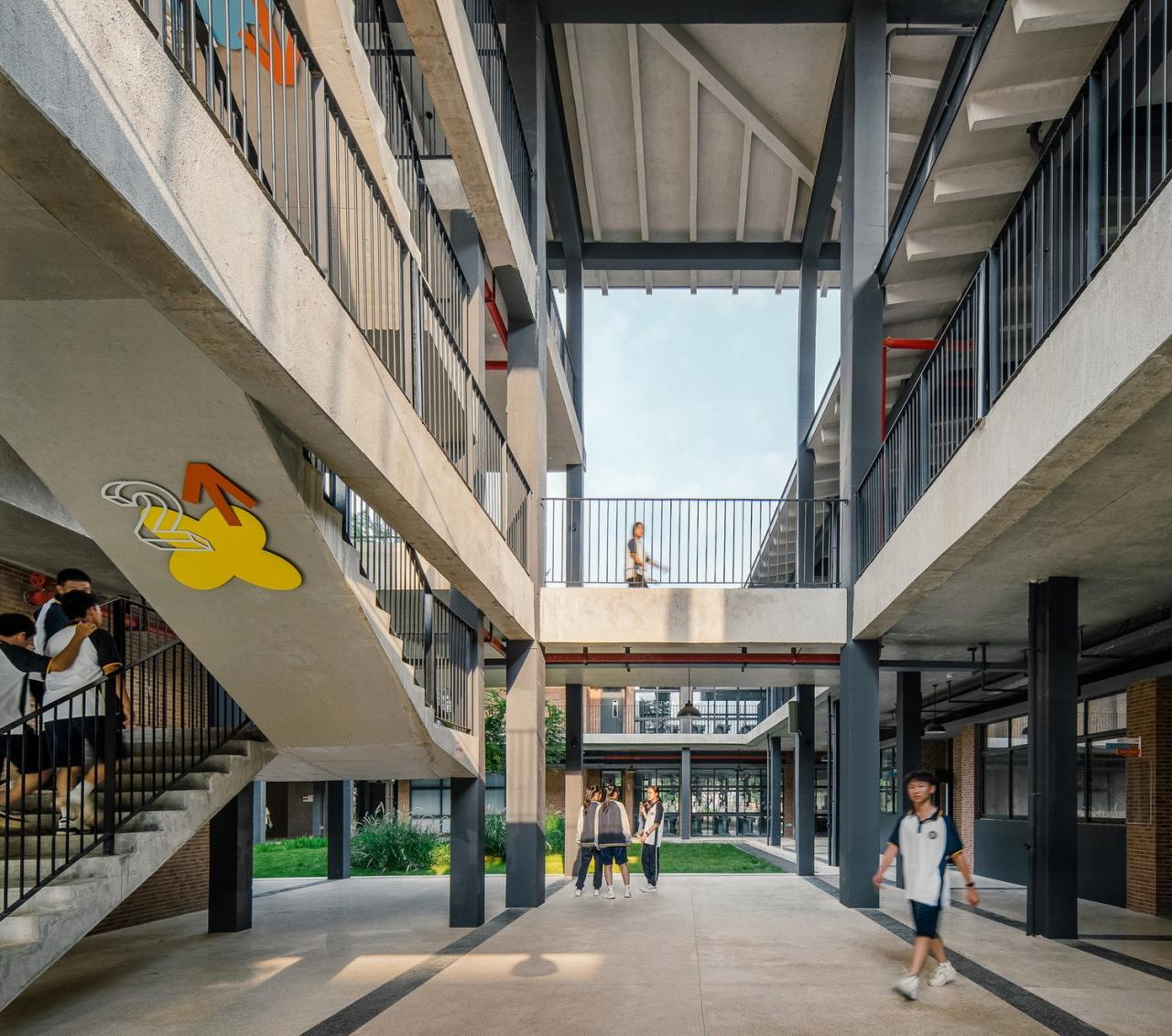 BIM建筑|乐知学校 / 大料建筑