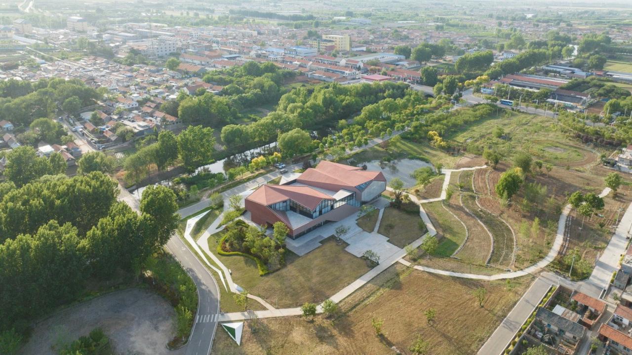 BIM建筑|雕琢乡村璞玉，静待尘尽光生：乡村振兴示范区项目展示中心 / 邹迎晞-袈蓝建筑