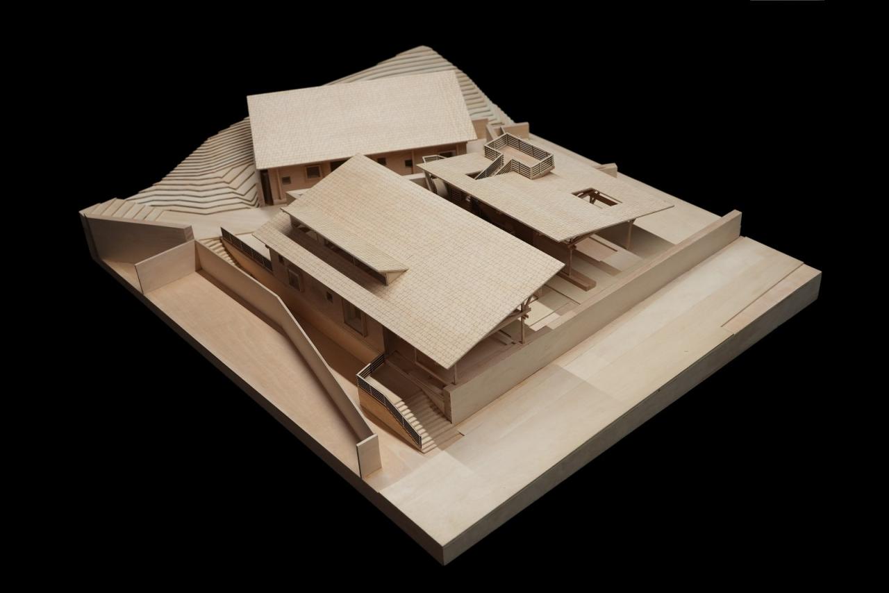 BIM建筑|留坝瓦窑沟多功能服务中心 / 尌林建筑设计事务所