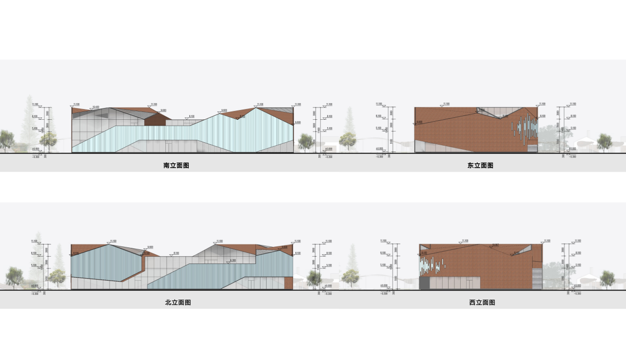 BIM建筑|雕琢乡村璞玉，静待尘尽光生：乡村振兴示范区项目展示中心 / 邹迎晞-袈蓝建筑