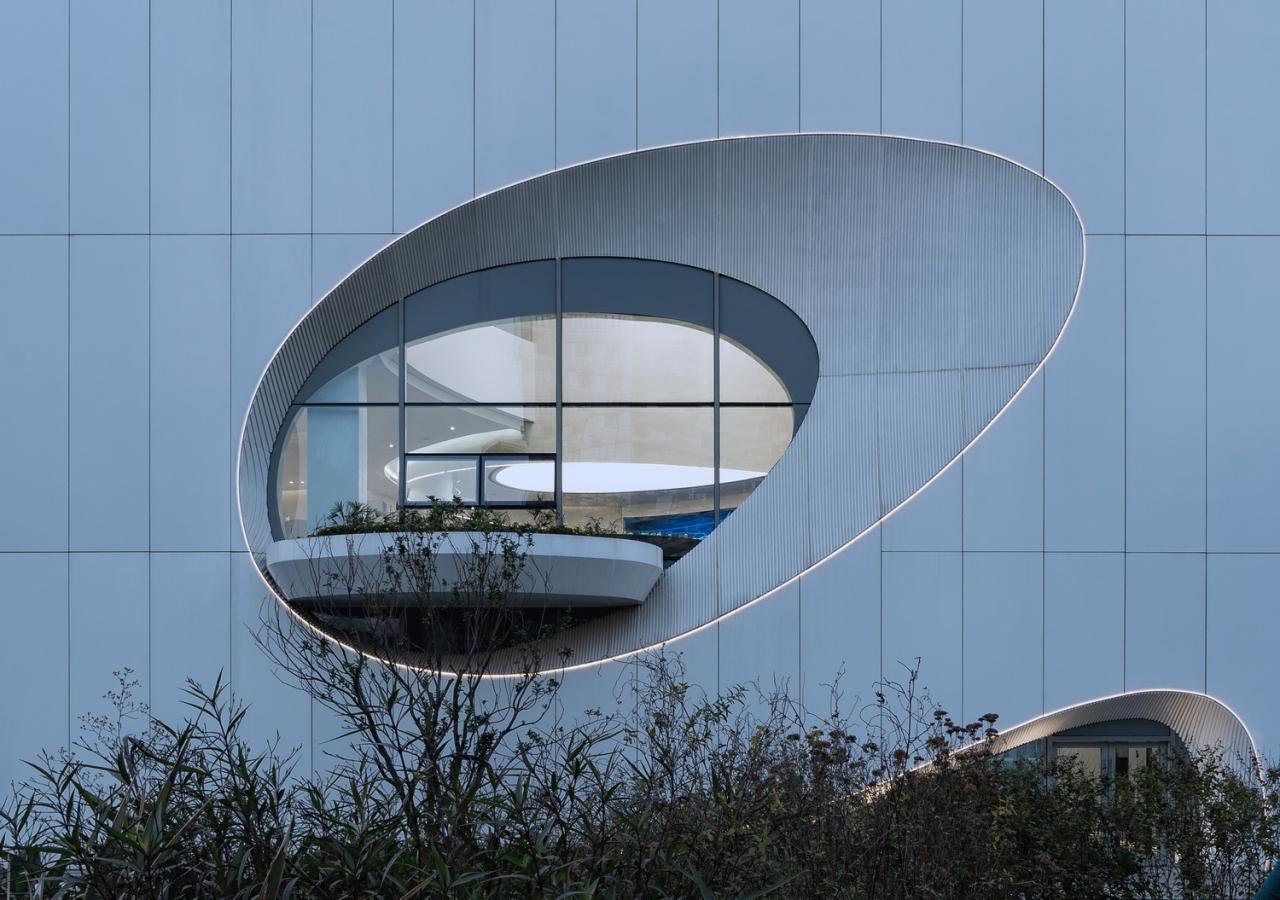 BIM建筑|成都天投国际社区当代艺术中心 / 上海境澜建筑设计有限公司