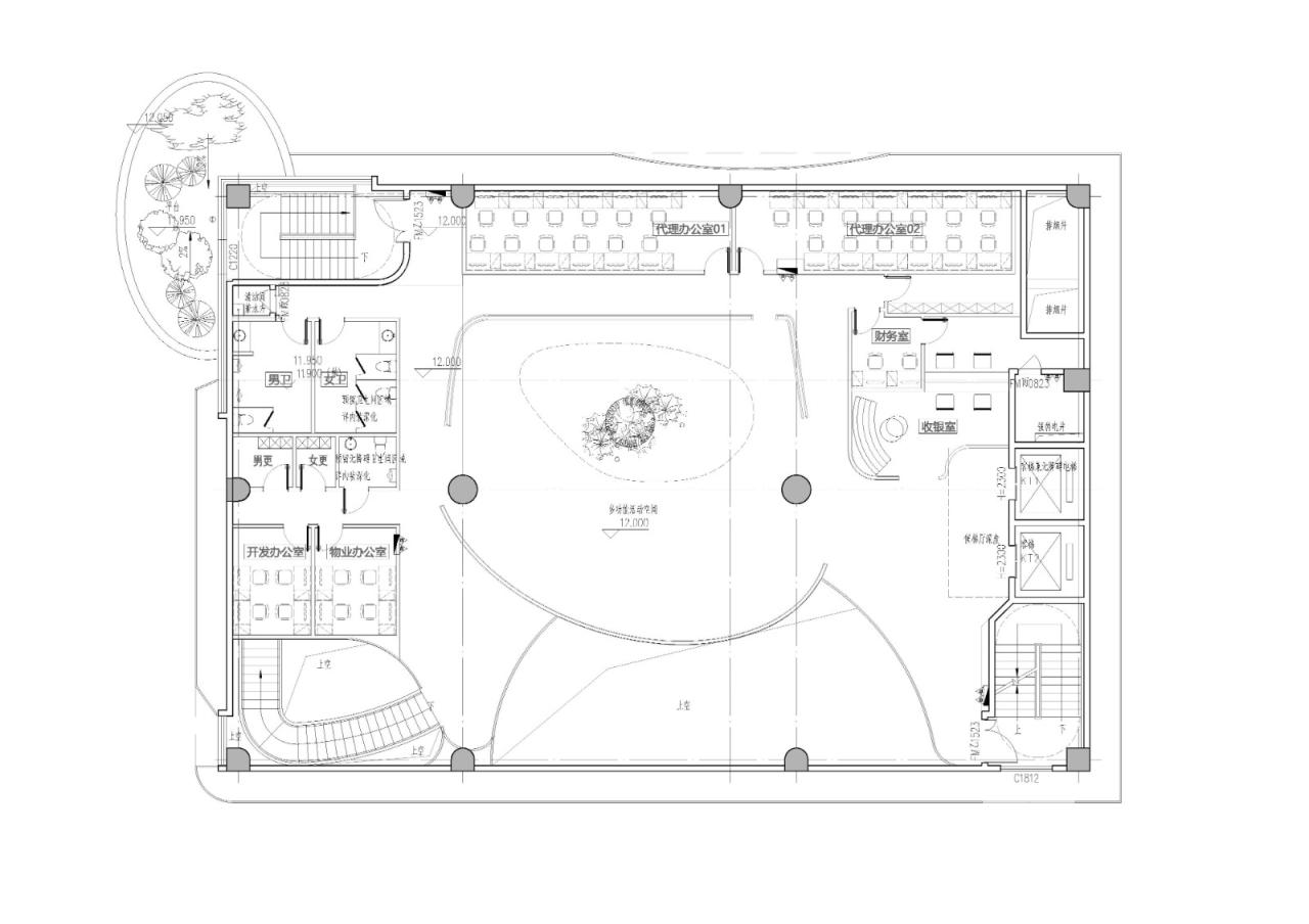 BIM建筑|成都天投国际社区当代艺术中心 / 上海境澜建筑设计有限公司