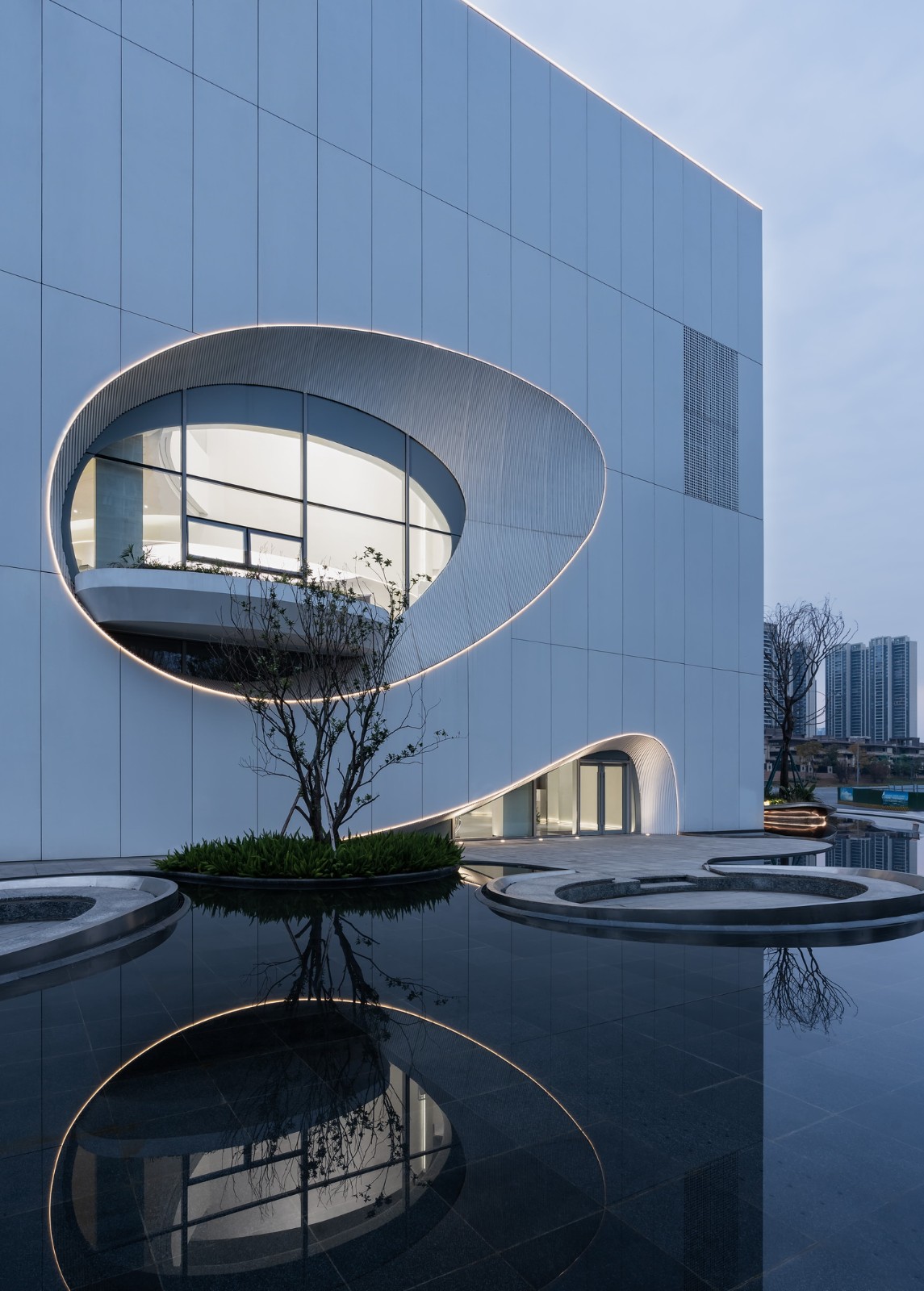 BIM建筑|成都天投国际社区当代艺术中心 / 上海境澜建筑设计有限公司