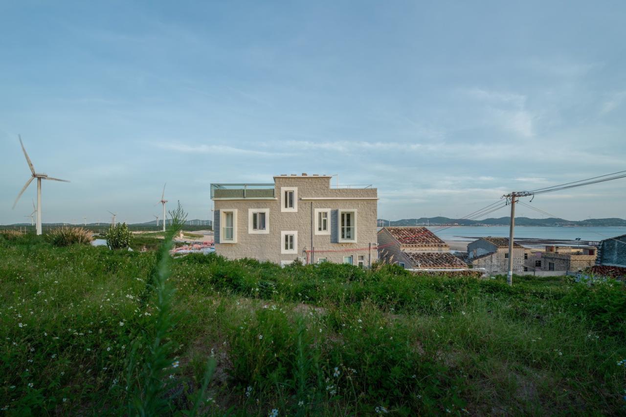 BIM建筑|平潭石间民宿 / 元秀万新作