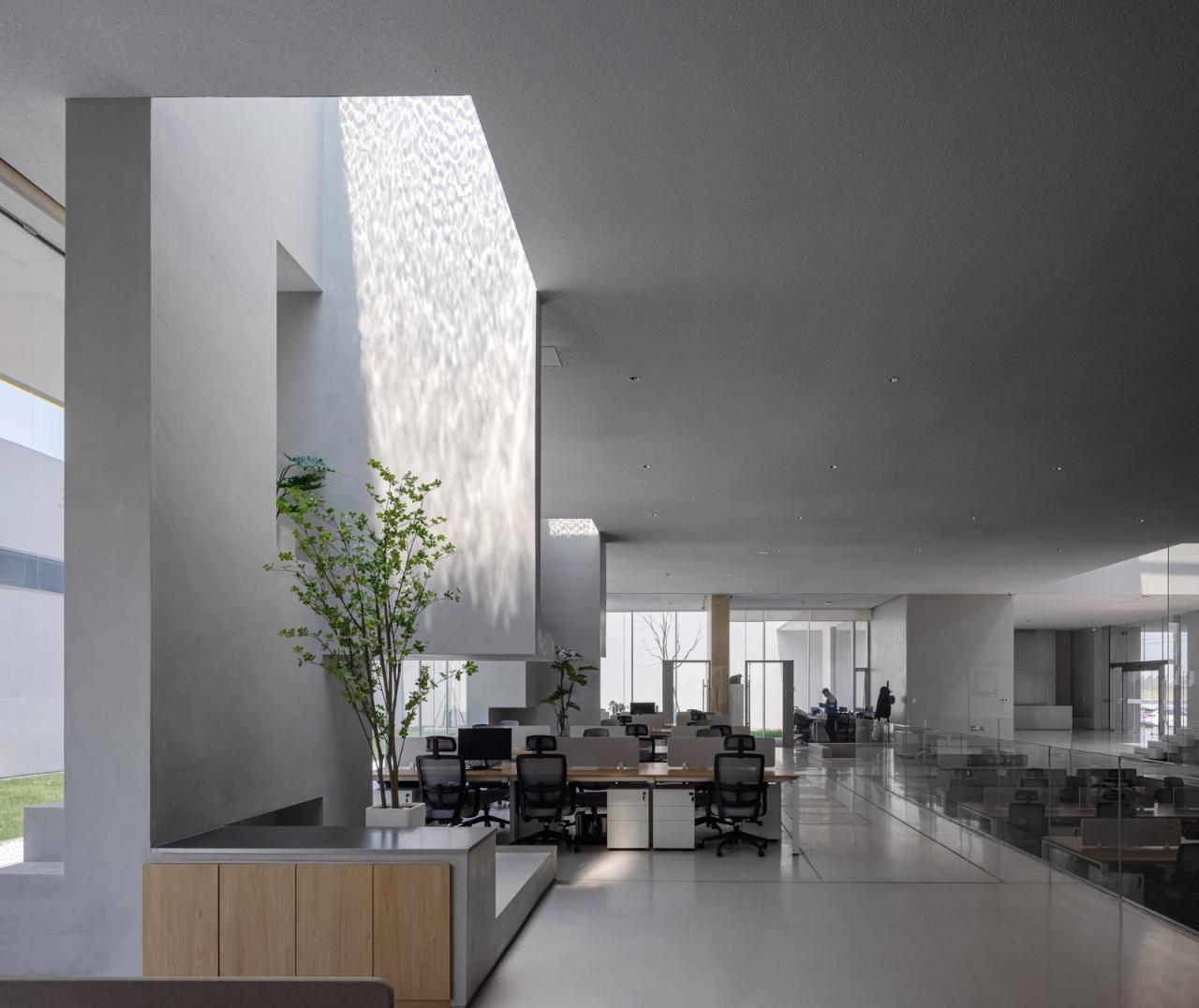 BIM建筑|蓝晶微生物 Bluepha BioFAB / 行之建筑