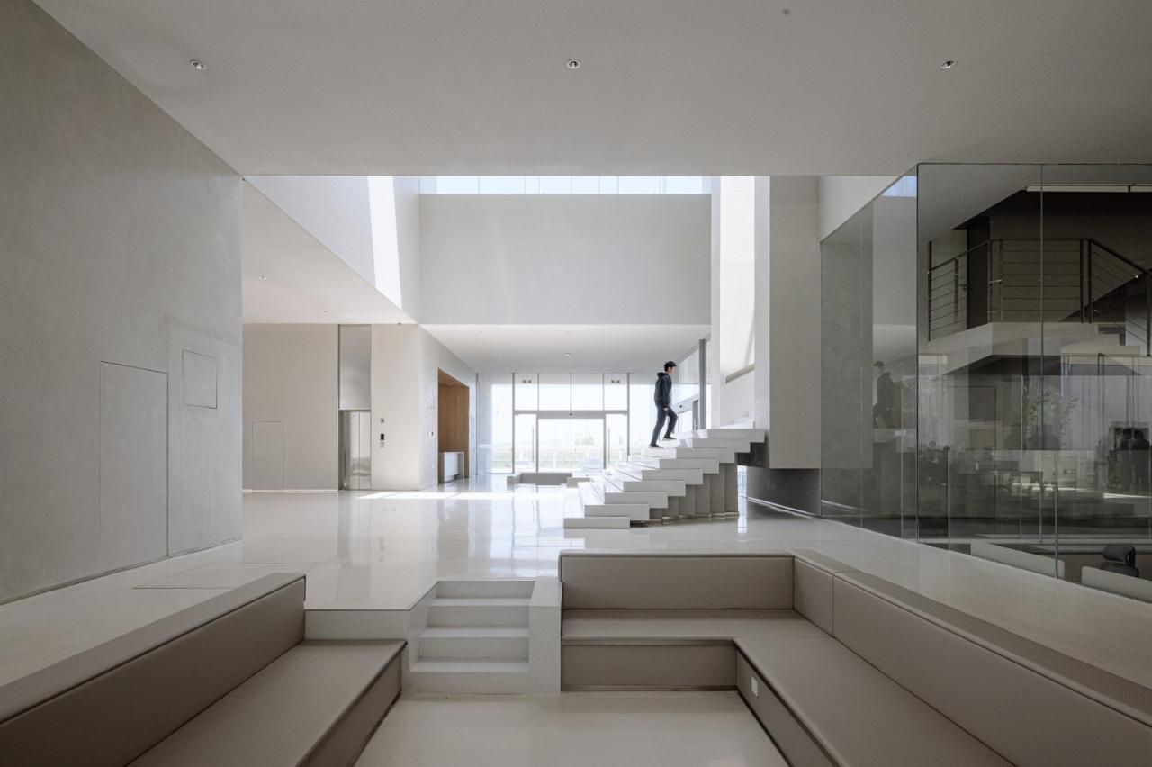 BIM建筑|蓝晶微生物 Bluepha BioFAB / 行之建筑